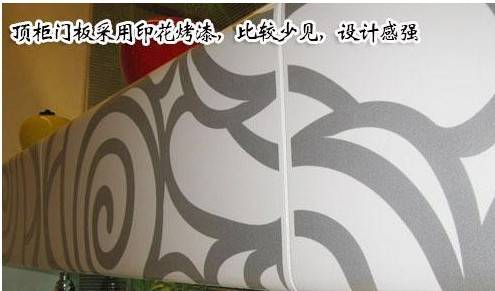 利澳克鲁尼印花烤漆橱柜v橱柜层次分明(3)-设计公司投标书图片