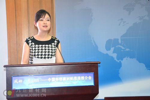 青白江区商务局（投促局）局长 庞红英