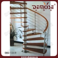 狄姆斯推薦省空間設計DMS-1024配實木扶手旋轉樓梯