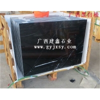  Guangxi high-quality black and white root marble