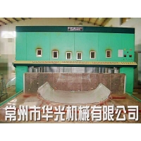  Continuous hot bending furnace unit for automobile windshield glass