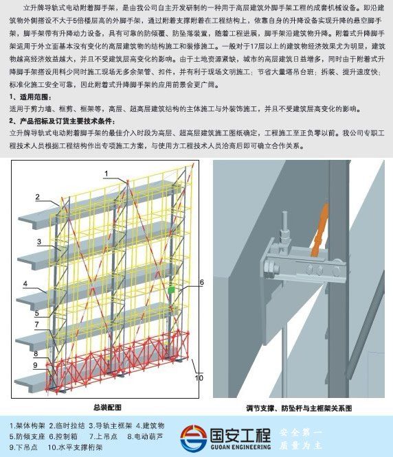 爬架销售租赁,全程服务,质量最好的爬架