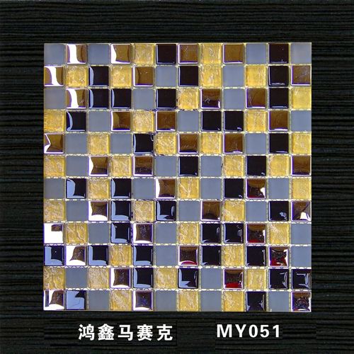 水晶混色 - 鸿鑫马赛克 - 九正建材网(中国建材第