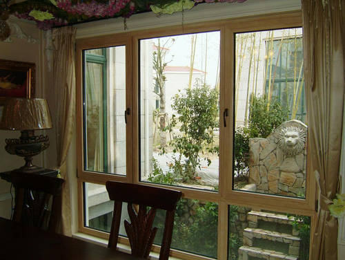 青岛宏盾欧式铝木复合门窗2