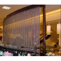 生產金屬隔斷網簾,金屬屏風裝飾網,金屬燈飾垂簾