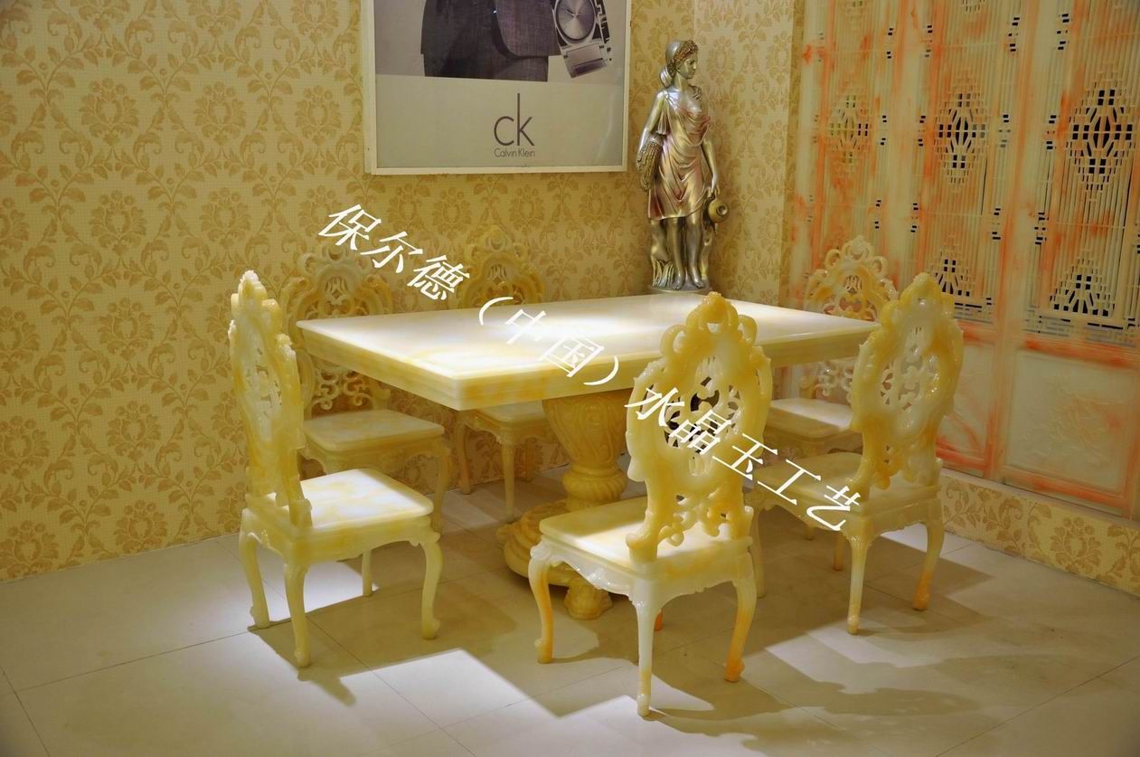 明式圆桌九件套（搭灯挂椅） - 桌案类 - 典藏 - 六合院（福建）古典艺术家具有限公司