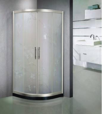 钢化玻璃门淋浴房产品图片,钢化玻璃门淋浴房
