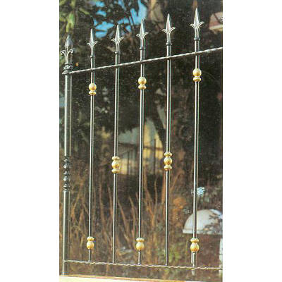 南京联润铁艺不锈钢装饰-围栏系列-锻钢围栏-LYB013