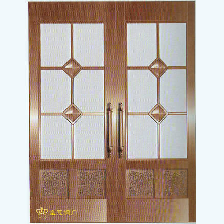南京联润铜艺装饰-艺术铜门系列-铜纱门