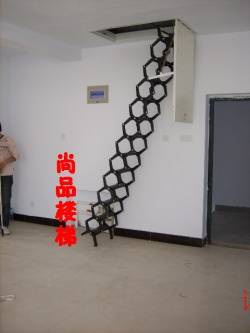 电动伸缩楼梯+-+九正建材网(中国建材第一网)