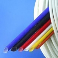 環保硅樹脂玻璃纖維管玻纖管、纖維管、自熄管1.5kv玻纖管