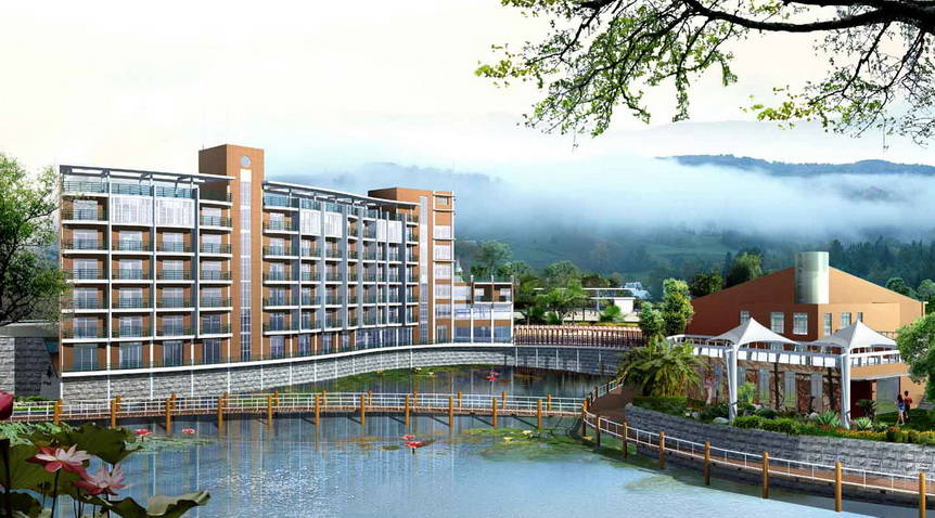 重庆大足龙水西湖温泉度假酒店 - 创明窗饰--电