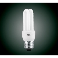 FSL佛山照明电子节能灯泡2U3U型白光暖光5W6W8W11