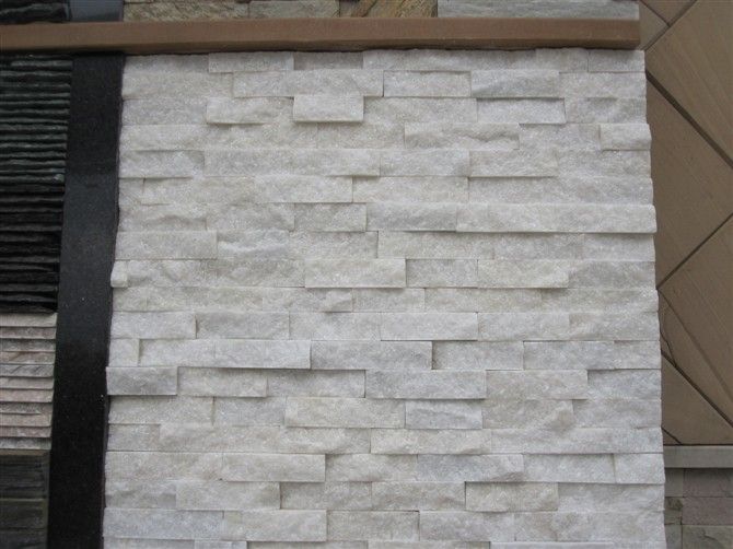 供应白石英150*600自然面文化石