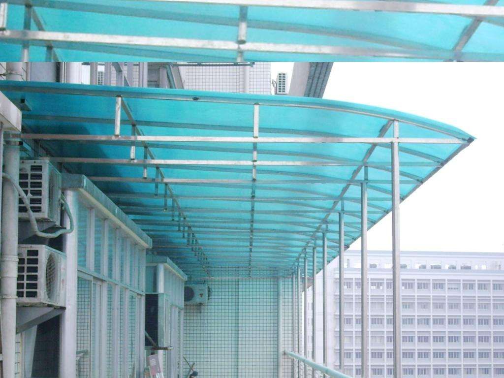 订做各系各款铝合金雨棚型材 公园停车遮雨棚 铝合金阳光板雨棚-阿里巴巴